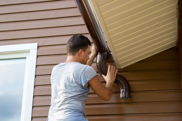 Porch Gutter Repair in Hilliard