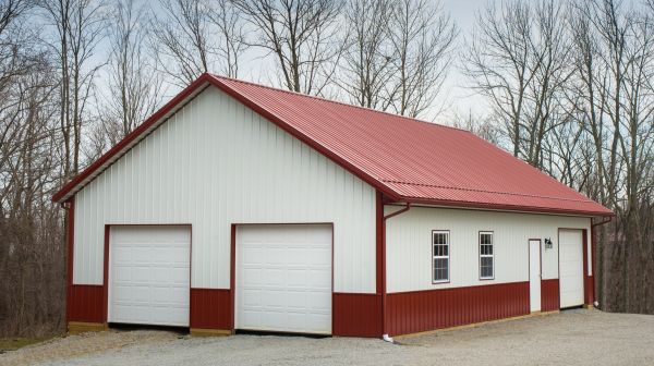 Barn Downspout Repair in Hilliard